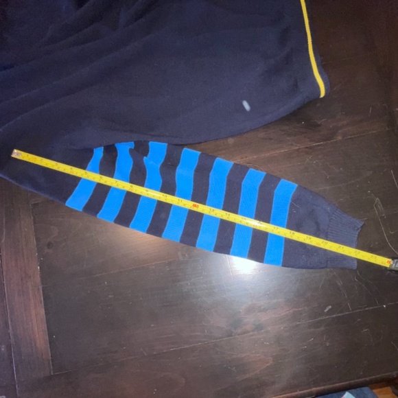 Benetton noticeable stripes sweater / Women Large/ 100% cotton /  long sleeves - Picture 6 of 10